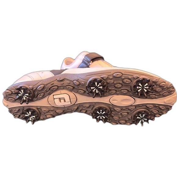 FootJoy LoPro 97157K Ladies Women Spiked White Leather Shoes USA 7.5 Medium - Picture 5 of 5